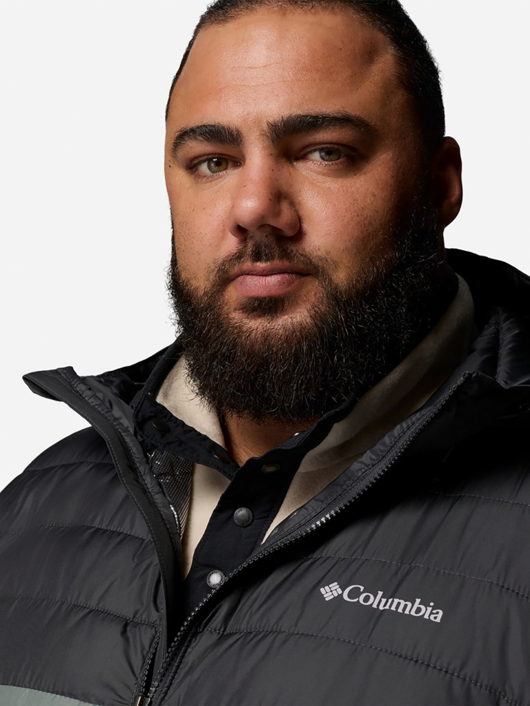 Пуховик мужской Columbia Powder Lite II Hooded Jacket, Plus Size