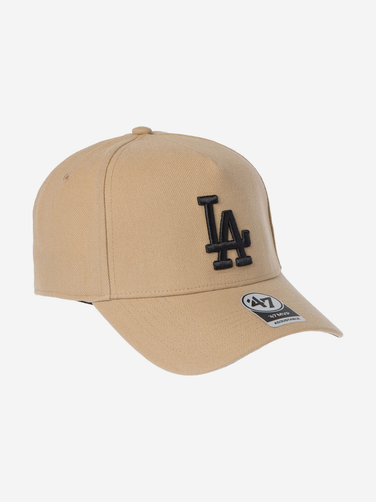 Бейсболка 47 BRAND B-REPDT12WBP-KH Los Angeles Dodgers MLB (бежевый)