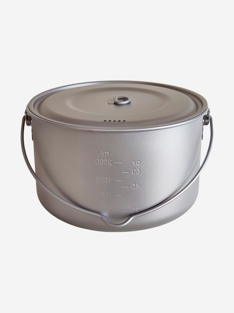 Котелок Boundless Voyage титановый, 2900 мл