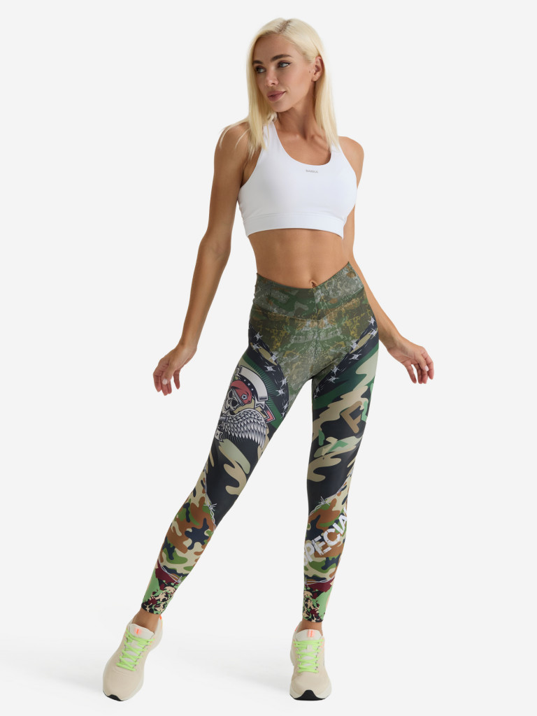 Легинсы женские спортивные BARKA, лосины для спорта, тайтсы