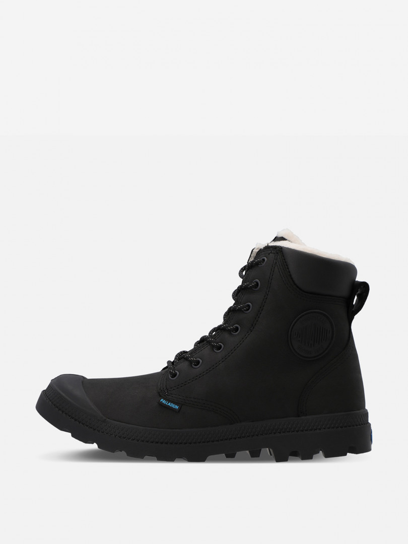фото Ботинки утепленные мужские palladium pampa sport cuff, черный