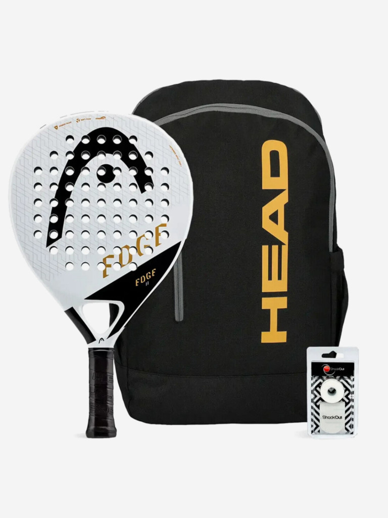 Набор для падел-тенниса Head Edge II White с рюкзаком