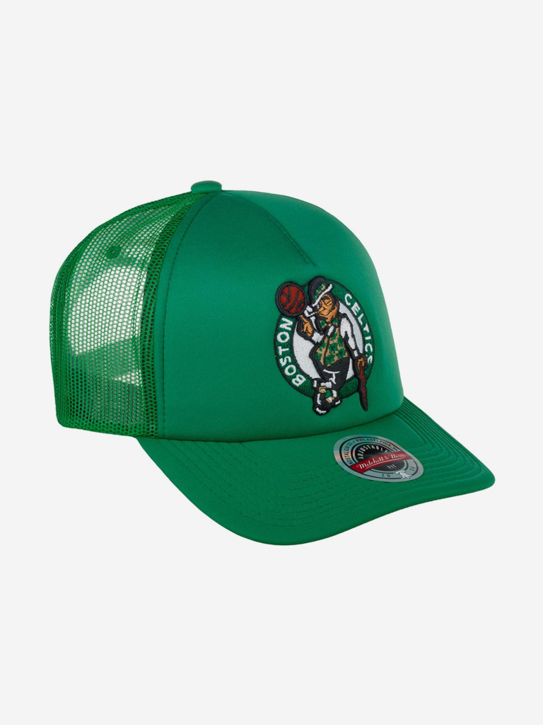 Бейсболка с сеточкой MITCHELL NESS 6HSSSH21352-BCEGREN Boston Celtics NBA