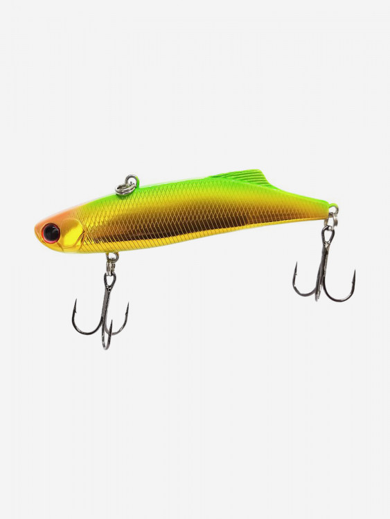 Воблер Mottomo Blade VIB 105S 41g Gold Green