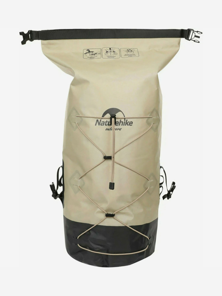 Рюкзак туристический Naturehike 40л, ПВХ, хаки