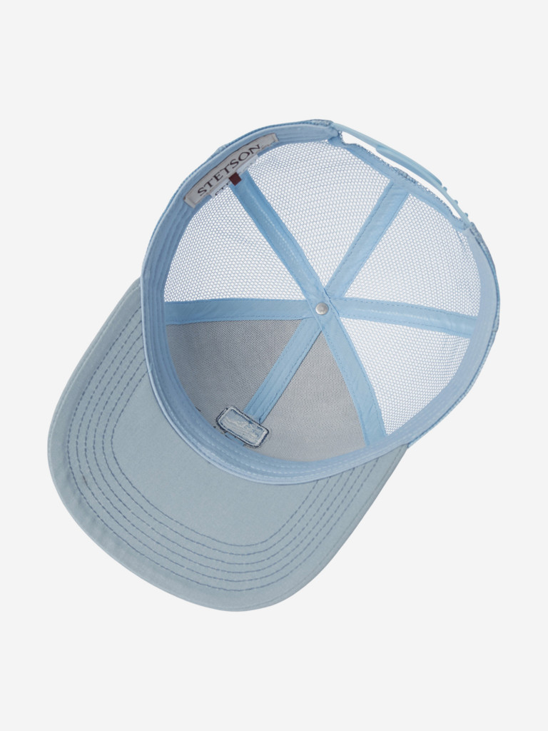 Бейсболка с сеточкой STETSON 7771105 BASEBALL CAP SAILING (голубой)