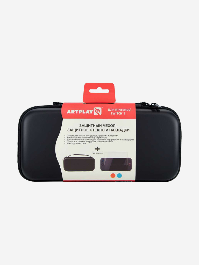 Чехол, защитное стекло и накладки ARTPLAYS для Nintendo Switch 2