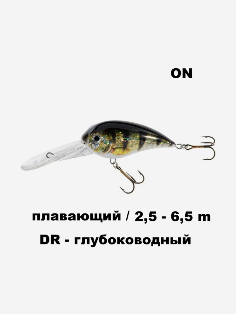 Воблер Jaxon Bumer VJ-BU07 DR 7 см 25 гр плавающий #ON