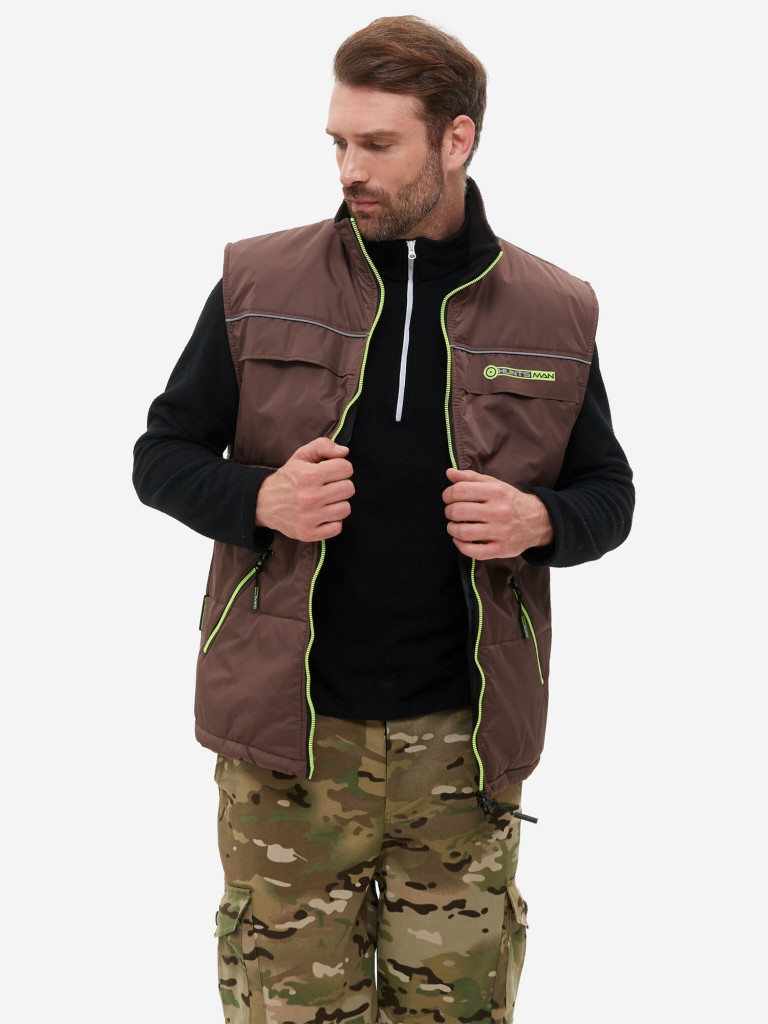 Жилет мужской Huntsman Huntsman Беркут, утепленная безрукавка