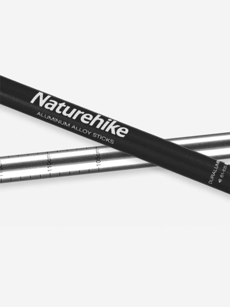 Треккинговая палка Naturehike ST01 62-135 см, зеленая, 1 шт