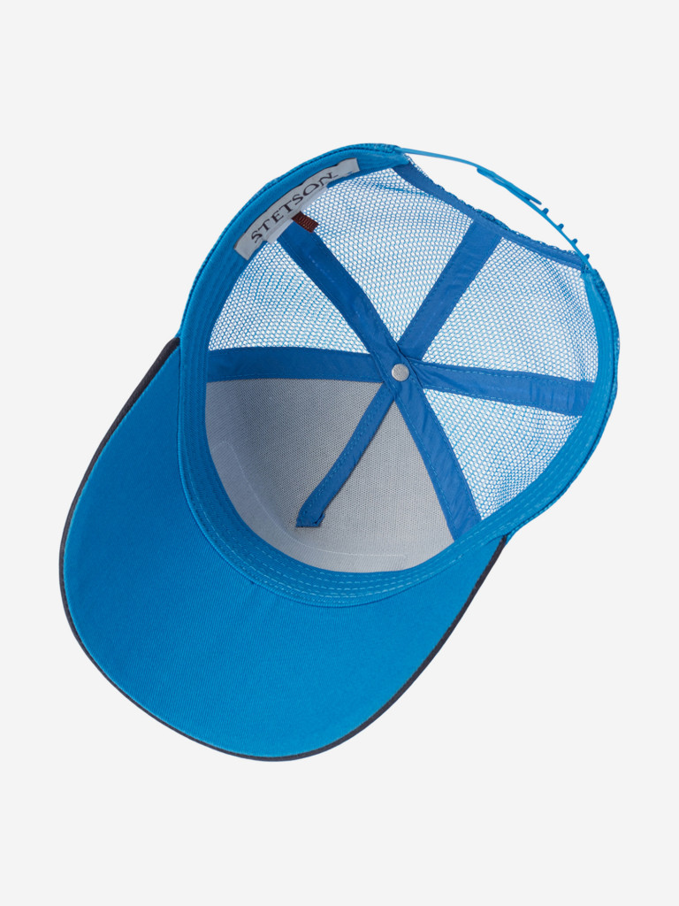 Бейсболка с сеточкой STETSON 7761182K TRUCKER CAP GLOW IN THE DARK (синий)
