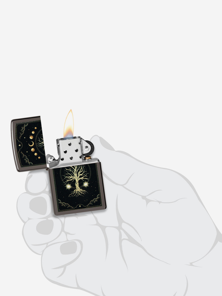 Зажигалка бензиновая ZIPPO 48636 Mystic Nature