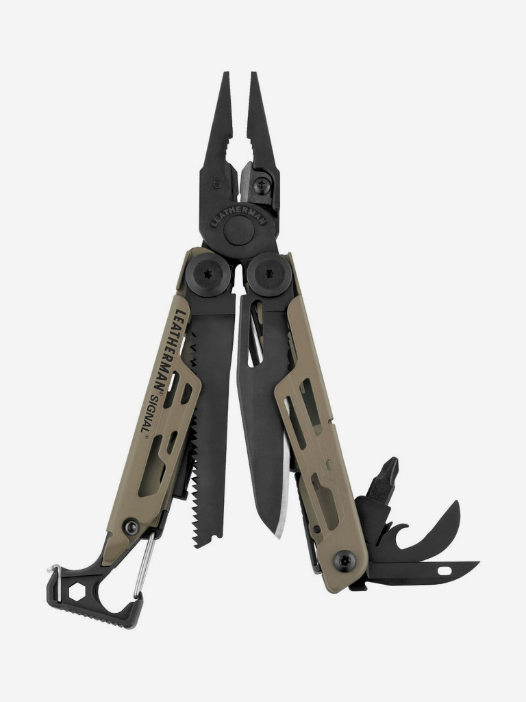 Мультиинструмент складной Leatherman Signal, 19 функций, чехол