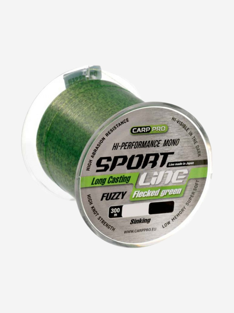 Леска Sport Line Flecked Green CARP PRO 300м 0.351мм