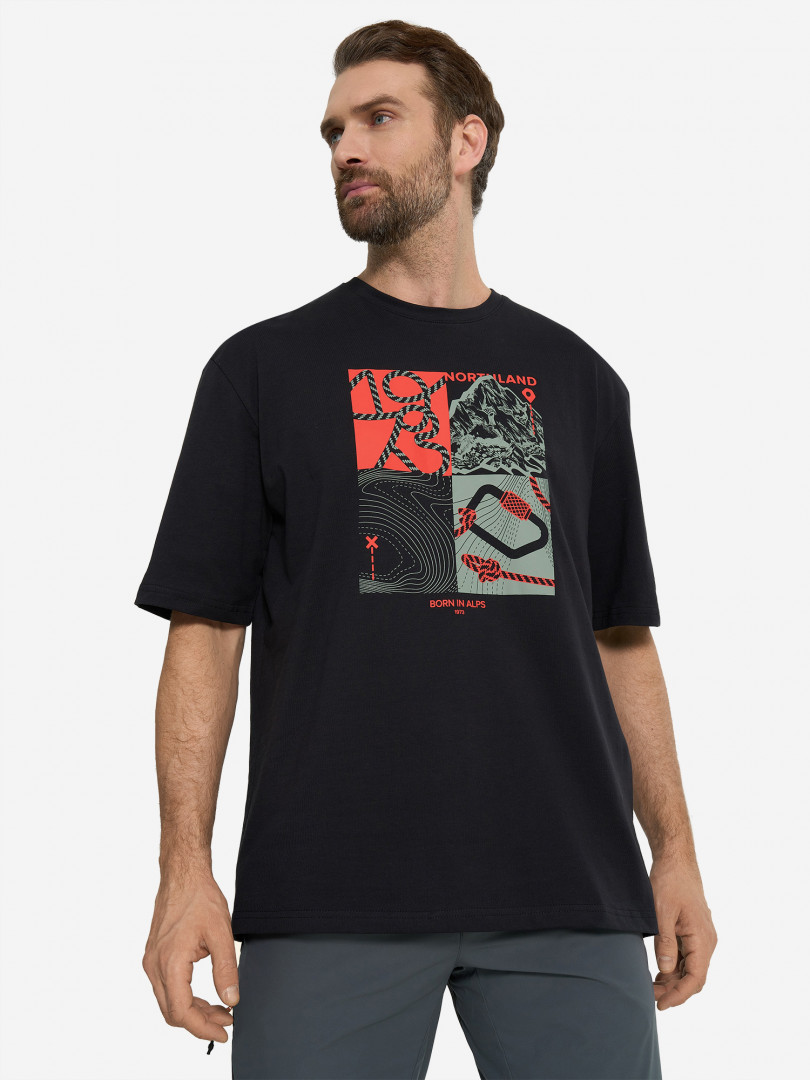 Футболка мужская Northland Черный 899₽