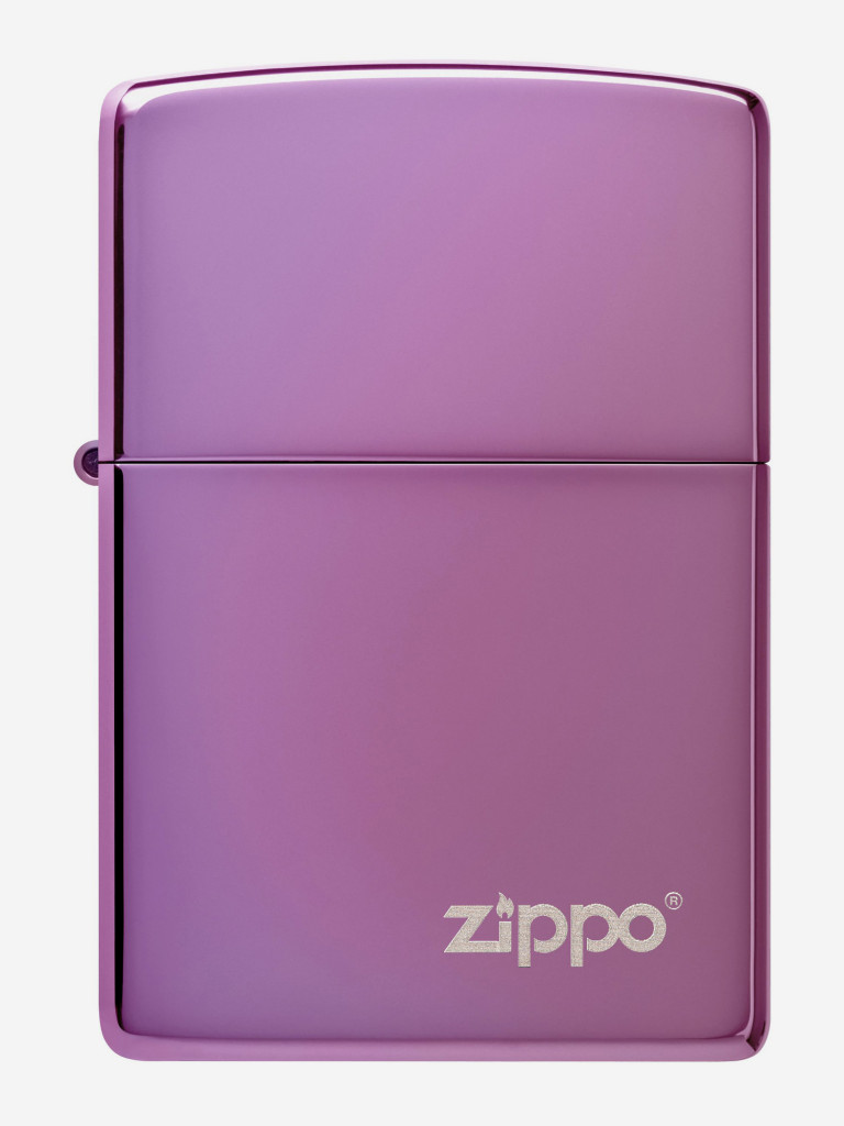 Зажигалка бензиновая ZIPPO 24747ZL Classic Logo High Polish Purple