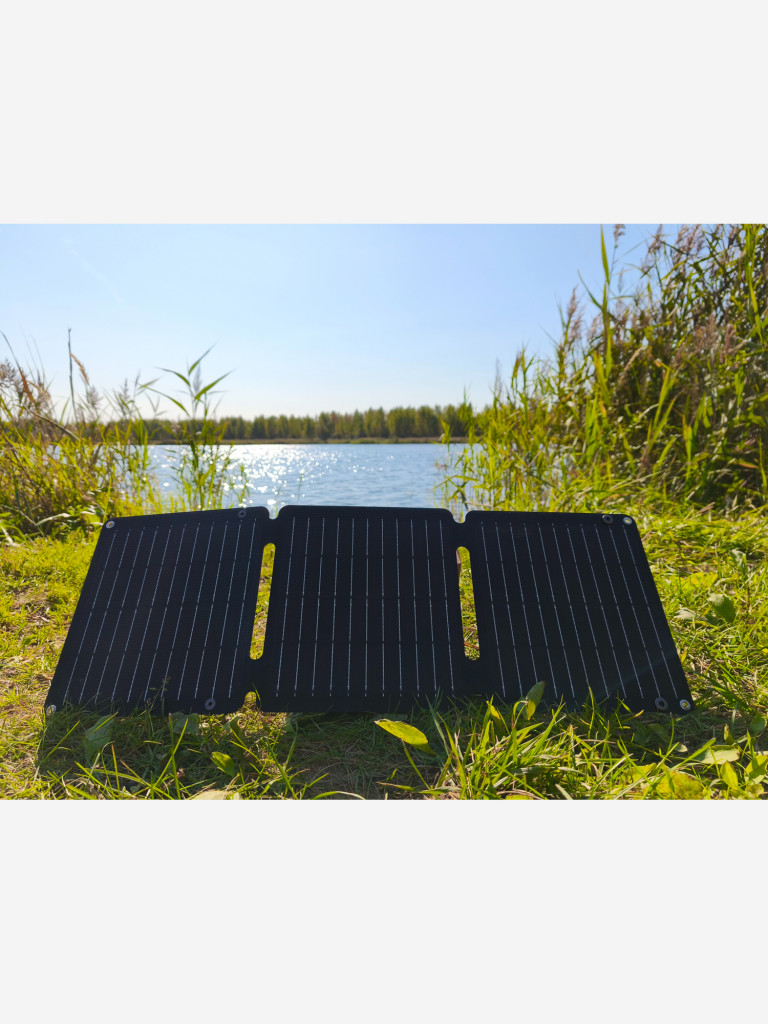 Портативная солнечная батарея GiantSolar M для зарядки ноутбука 21W 5v