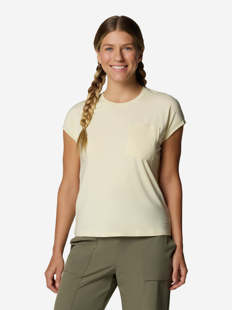 Футболка женская Columbia Boundless Trek Short Sleeve Tee Желтый 1499₽