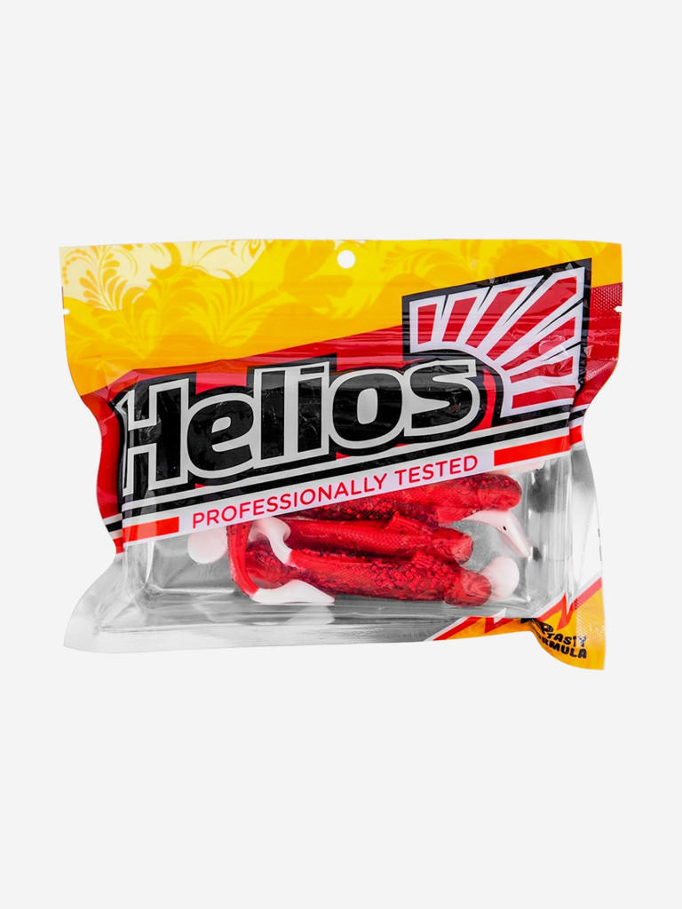 Мягкая приманка Helios Jap, 3,15" / 8 см, Red Sparkles WT, 7 штук (HS-32-034)