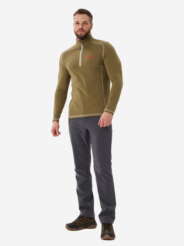 Термолонгслив мужской Chalka влагоотводящий с молнией