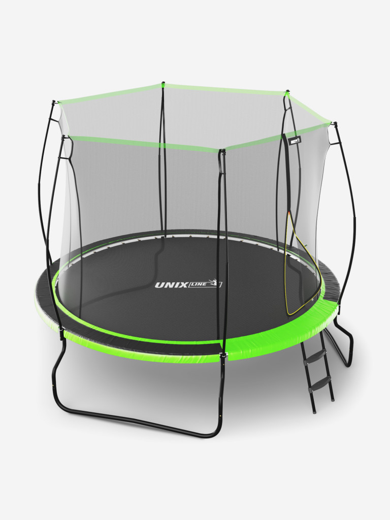 Батут UNIX Line 8 ft UFO Green