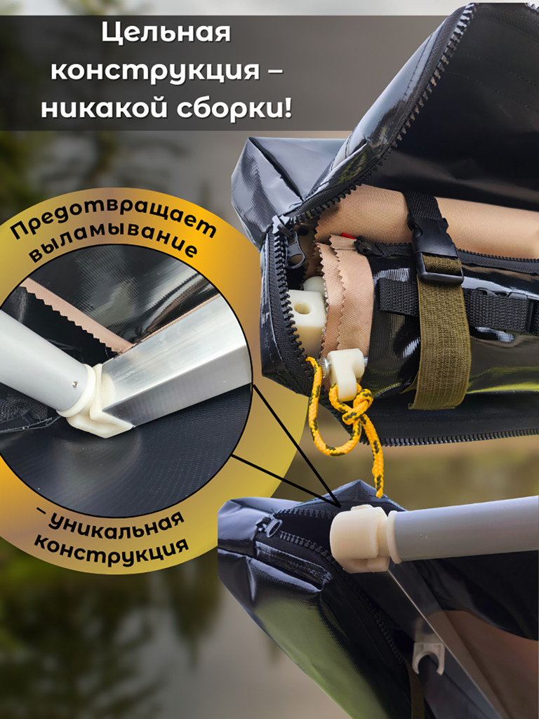 Автомобильная маркиза UseRoof 2.5х3 метра в сером чехле