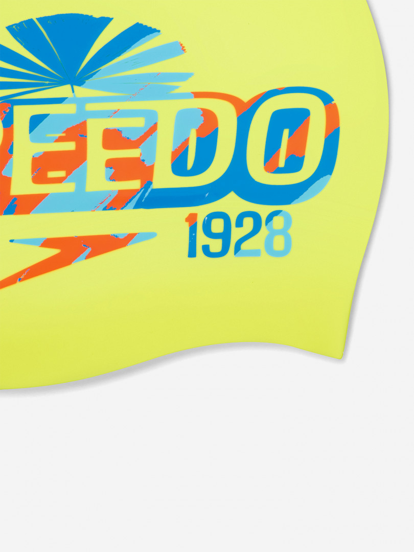 Шапочка для плавания Speedo Slogan 31031720299 Желтый, размер 52, 58, фото 2