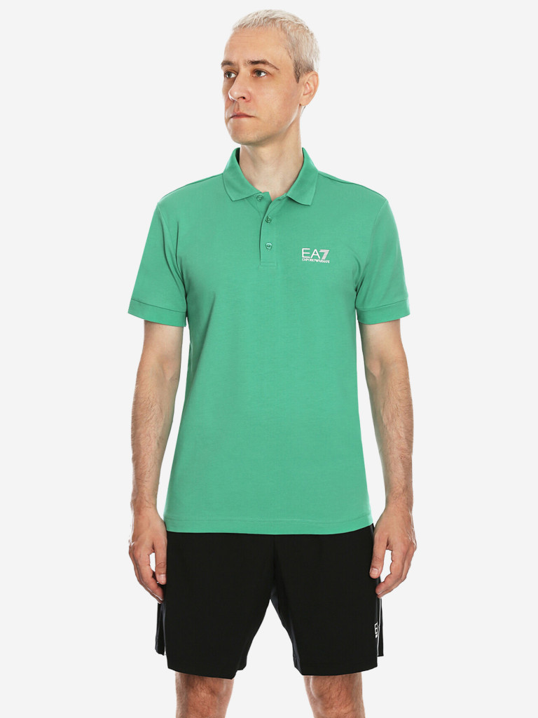 Рубашка поло мужская EA7 EMPORIO ARMANI