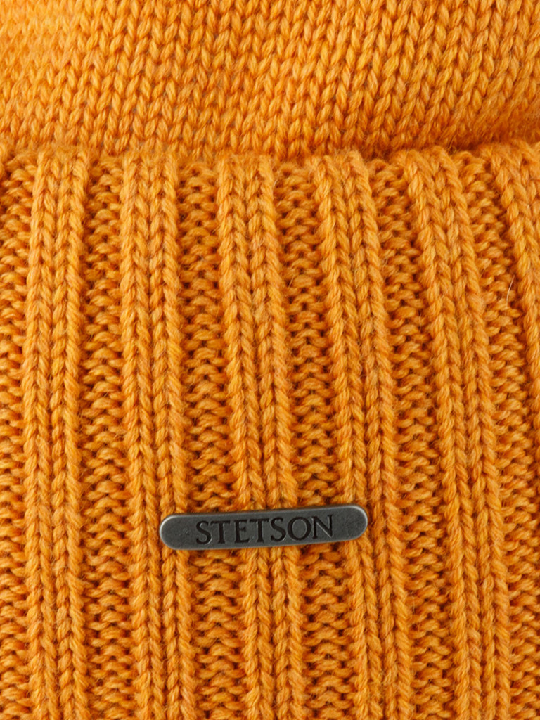 Шапка с отворотом STETSON 8519301 NORTHPORT (желтый)