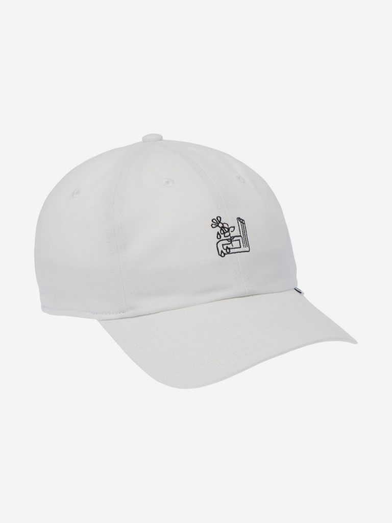 Бейсболка DJINNS Dad Cap LoveMeNot (белый)