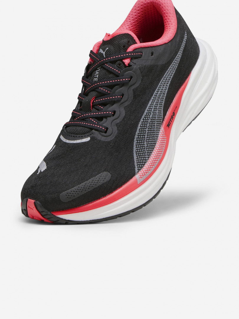 фото Кроссовки женские puma deviate nitro 2, черный