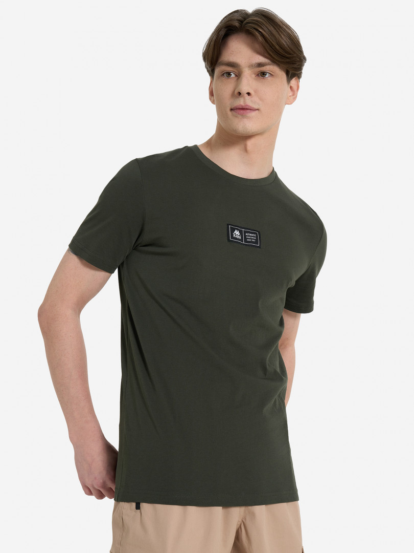 Футболка мужская Kappa Зеленый 749₽