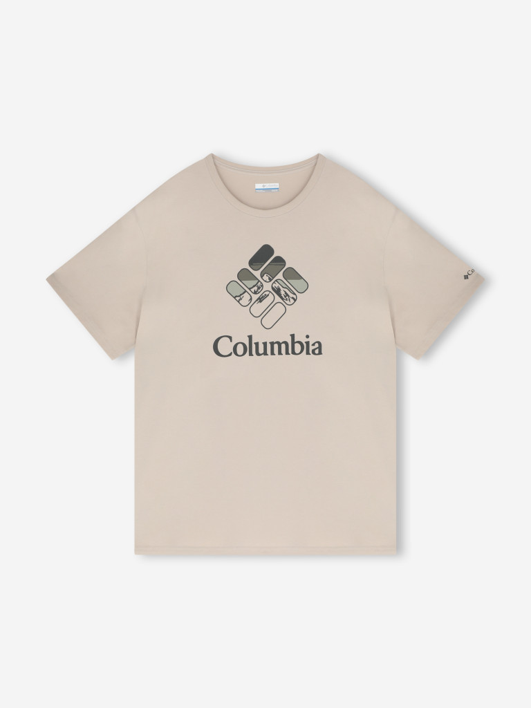 Футболка мужская Columbia CSC Seasonal Graphic Tee, Plus Size