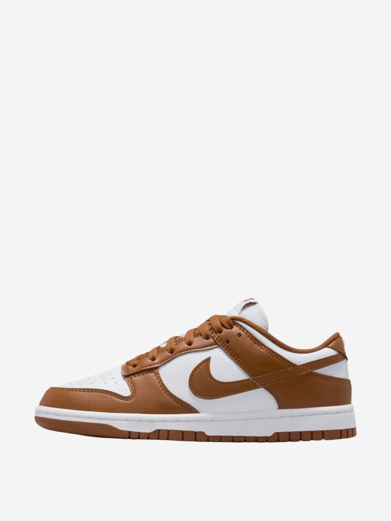 Кроссовки Nike Dunk Low top Skateboard Shoes Women's White Brown