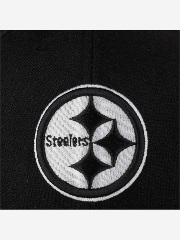 Бейсболка 47 BRAND F-MVP25WBV-BKW Pittsburgh Steelers NFL (черный)