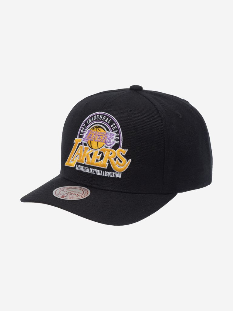 Бейсболка MITCHELL NESS HP13815-LALBLCK Los Angeles Lakers NBA