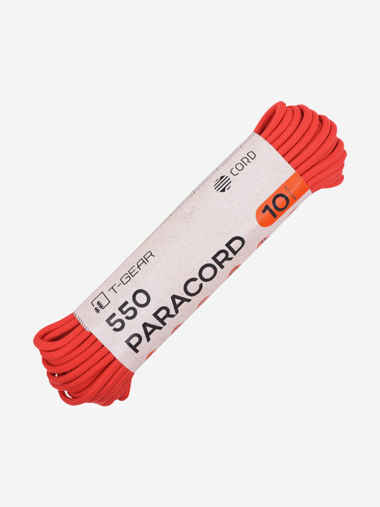 Паракорд 550 T-Gear x CORD nylon 10м (Red)