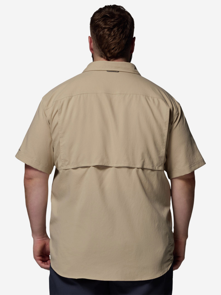 Рубашка с коротким рукавом мужская Columbia Silver Ridge Utility II SS, Plus Size
