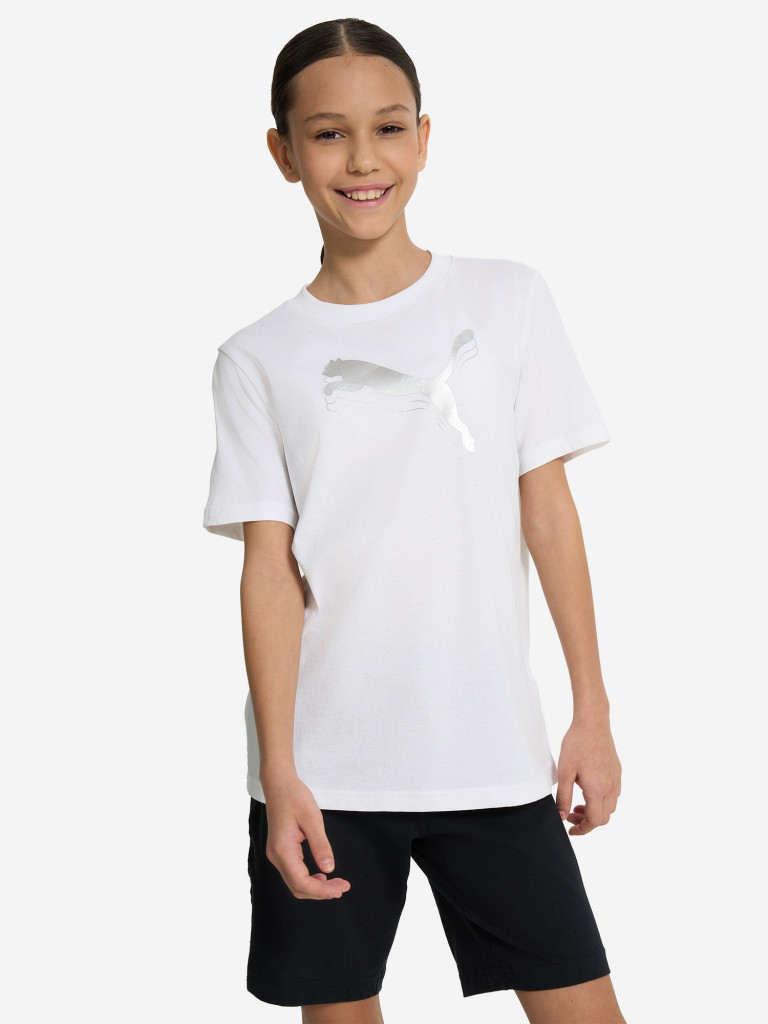 Футболка для девочек PUMA Metallic