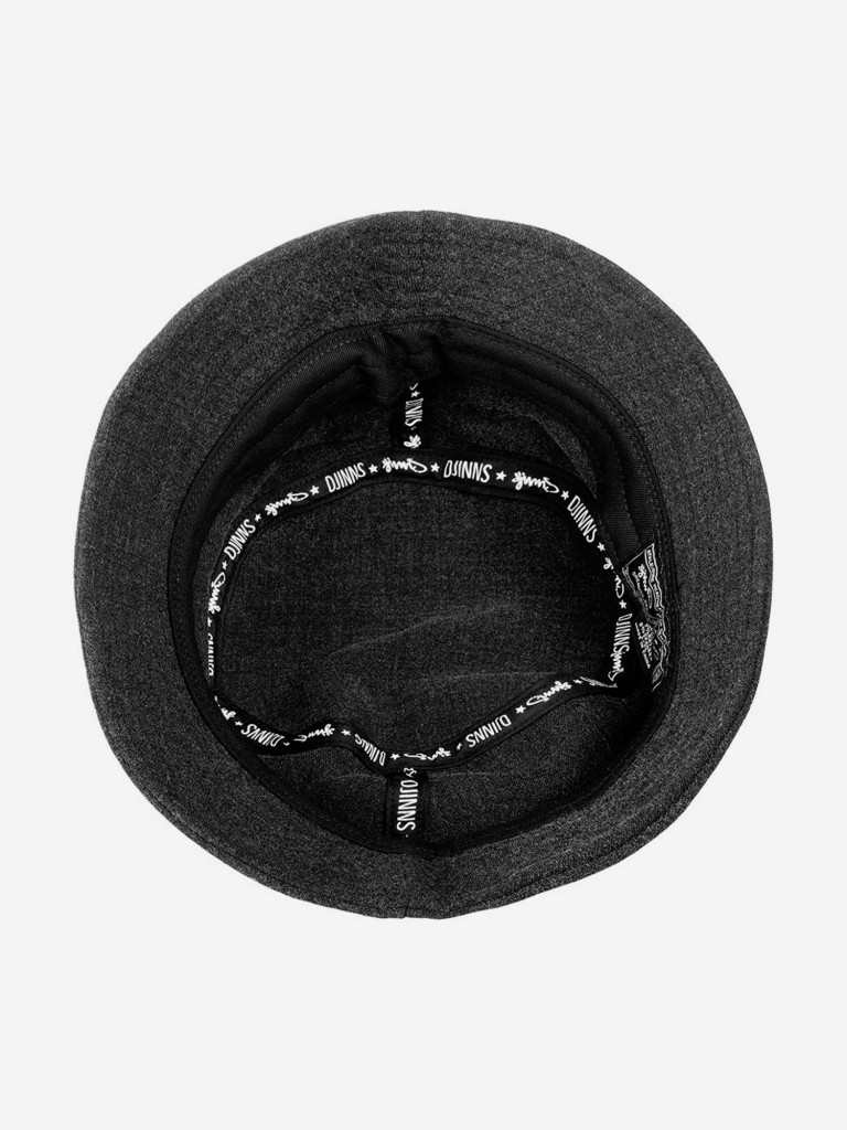 Панама DJINNS Bucket Hat WoolMelange (черный)
