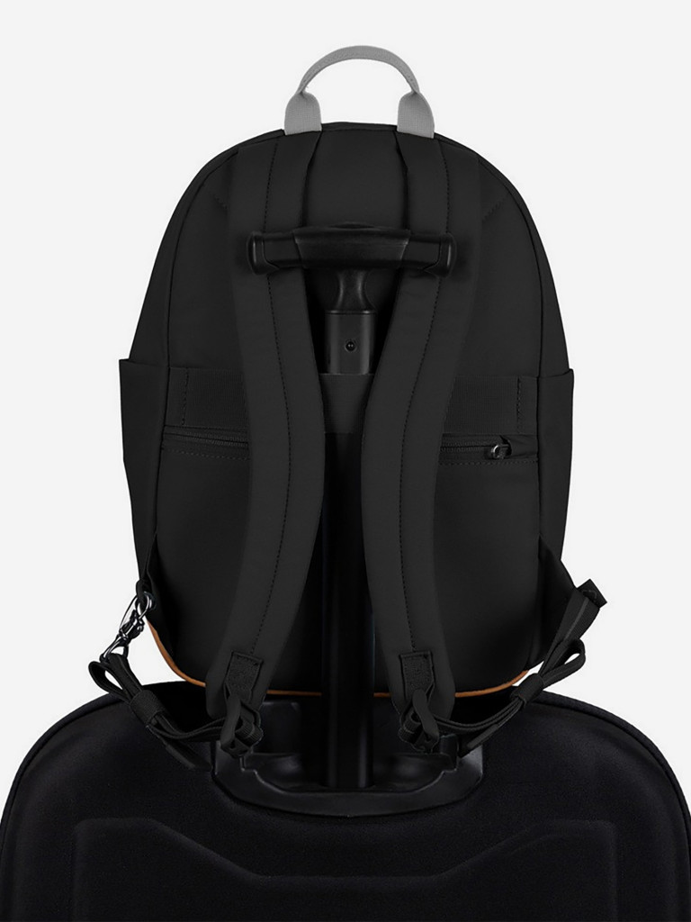 Рюкзак антивор Pacsafe GO 15, черная смола, 15 л.