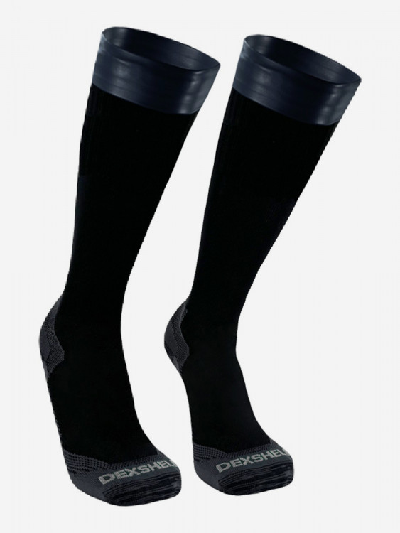 Носки-гетры мужские Dexshell Wading Pro водонепроницаемые высокие для охоты и рыбалки мембранные с мериносовой шерстью