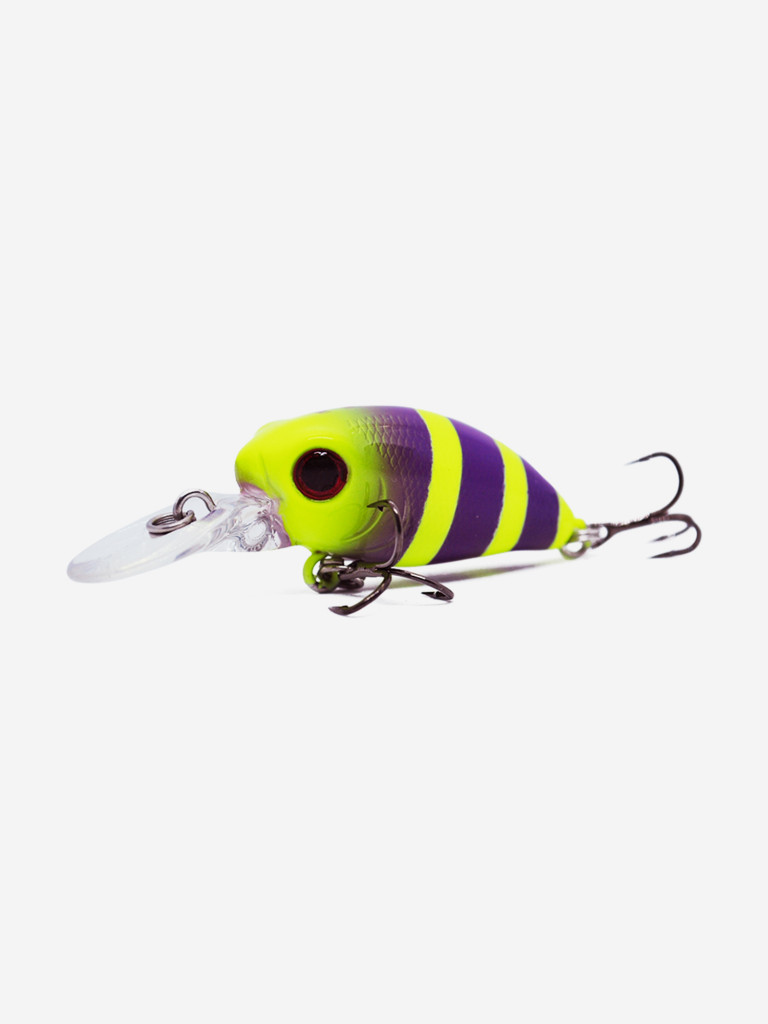 Воблер Mottomo Stalker DR 32F 3g Violet Chartreuse