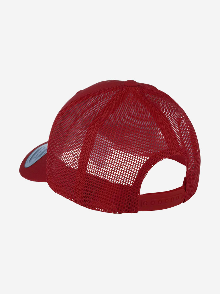 Бейсболка с сеточкой FLEXFIT 6606 (красный)