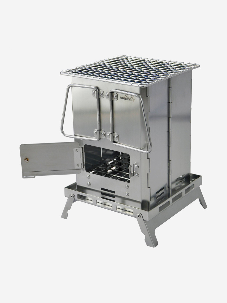 Походная печь-щепочница Winnerwell Five-Way Chimney Starter 5 в 1, нерж. ст. AISI 304 (INOX)
