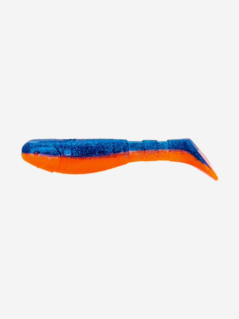 Мягкая приманка Helios Chubby, 3,55'' / 9 см, Star Blue & Orange, 5 шт (HS-4-044)