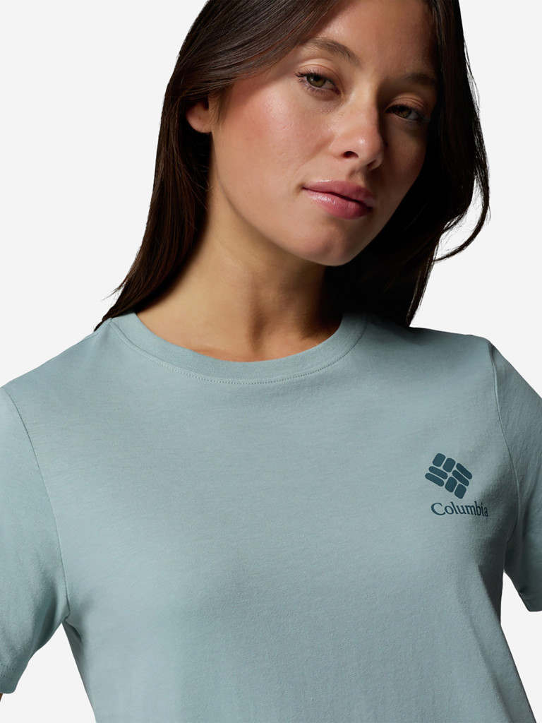 Футболка женская Columbia Rolling Bend Graphic SS