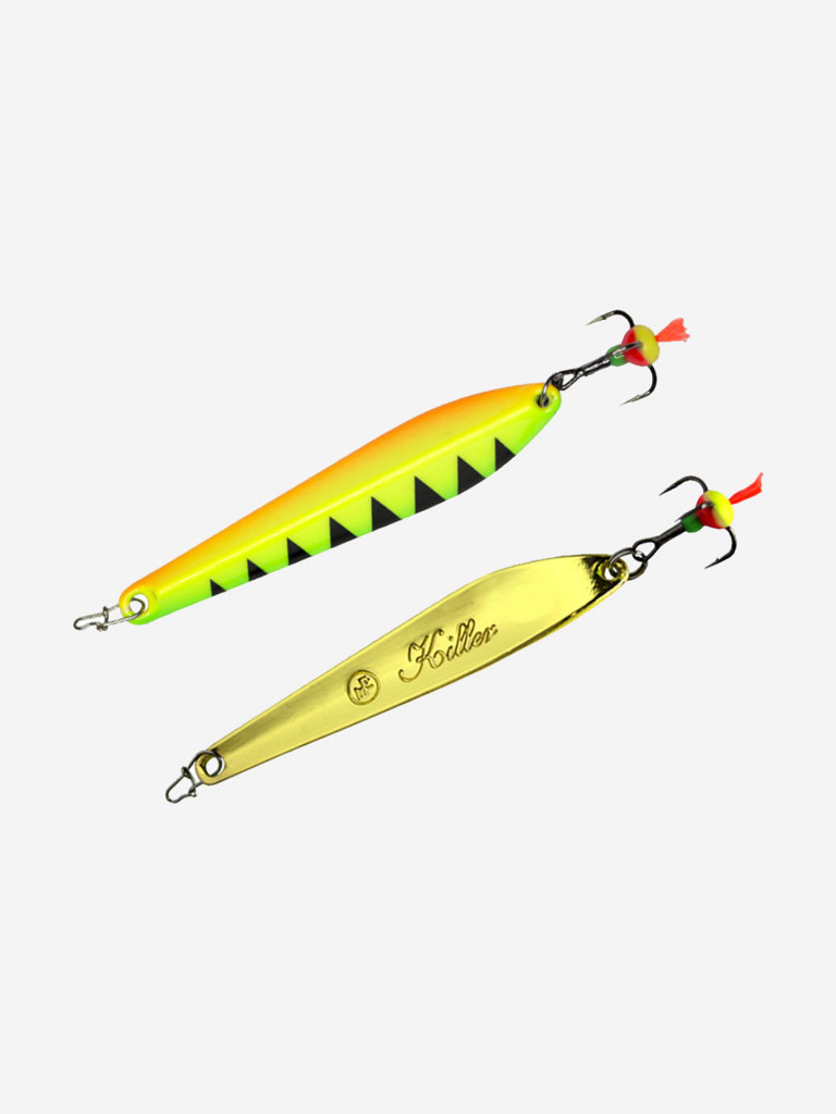 Блесна для рыбалки ECOPRO Killer, 80мм, 13г, FTG, вертикальная