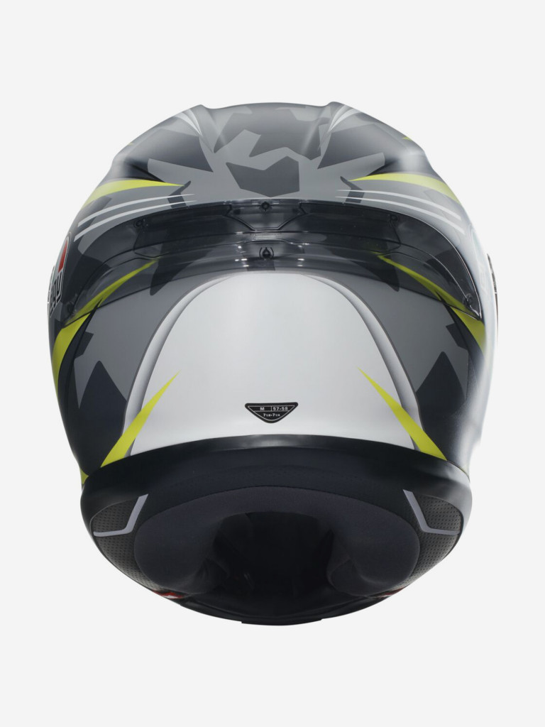 Мотошлем интеграл AGV K6 S E2206 MPLK Excite Matt Camo/Yellow Fluo