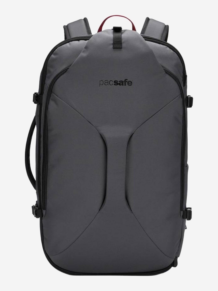 Рюкзак в ручную кладь антивор Pacsafe Venturesafe EXP45, темно-серый, 45 л.